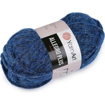 Pletací příze Allegro Plus 100 g - 11 (709) modrá