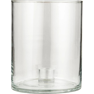 Skleněný svícen Ib Laursen 15 cm s objímkou pro sv. P.2,2 cm