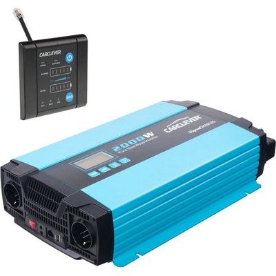 Sinusový měnič napětí z 12/230V, 2000W / UPS / Solár , STM 35PSWCH2012S – Sleviste.cz