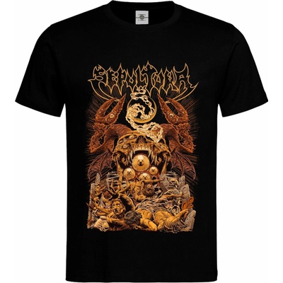Tričko Sepultura Devil Chaos Černá – Zboží Dáma