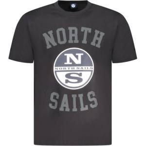 North sails Тениска с къс ръкав за мъже north sails, Размер m, Цвят Черен (996021000_ne0999)