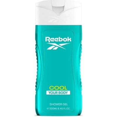 Reebok Shower Gel cool your body sprchový gel 4v1 250 ml