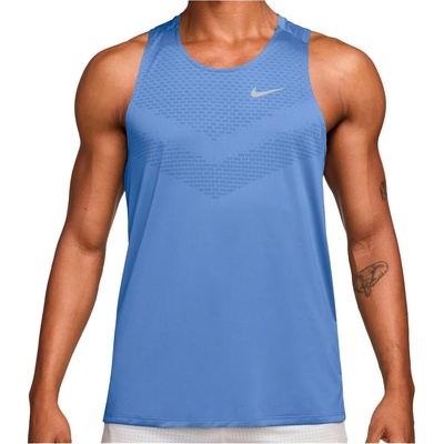 Nike Мъжки потник с широка презрамка Nike Stride Dri-Fit ADV Running Tank Top - Royal Pulse / Reflective Silver - размер XXL (216-6300-0314)