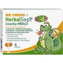 Doplnky stravy Dr.Theiss HerbalSept Kids lízanky hrdlo 6 ks