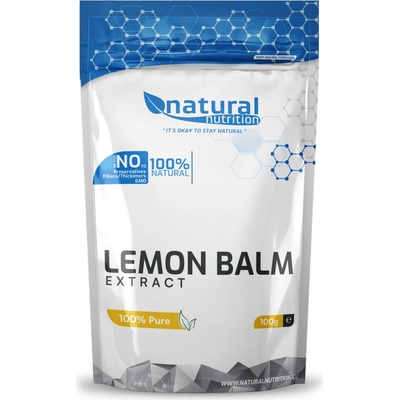 Natural Nutrition Meduňka lékařská extrakt prášek 100 g