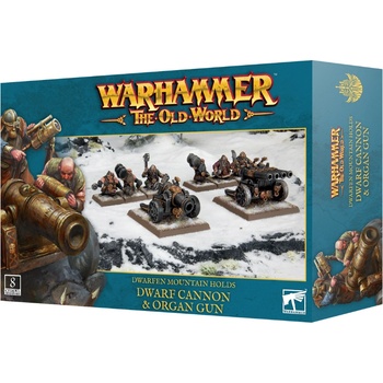 Games Workshop Dwarf Cannon & Organ Gun (10-14)