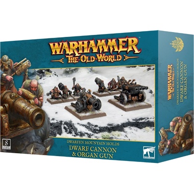 Games Workshop Dwarf Cannon & Organ Gun (10-14)
