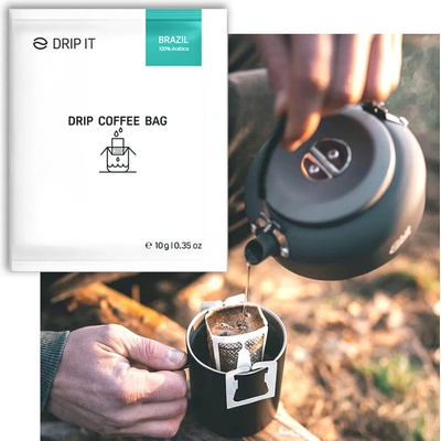 Drip it Káva mletá ve filtru Brazil Minas Gerais 1x filtr 10 g