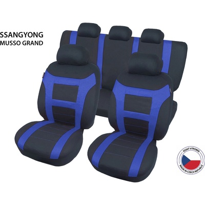 Autopoťah Cappa Perfetto EL SSangYong Musso Grand modrá