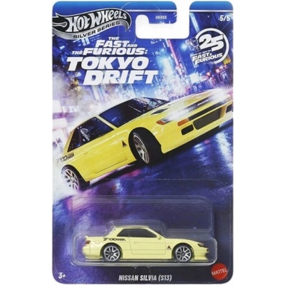 Mattel Hot Wheels Silver Series Fast and Furious Tokio Drift Nissan Silvia S13