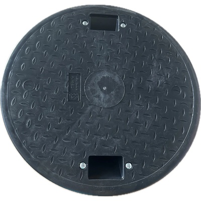 PLASTICK Šachtový poklop 600 A15 bez rámu vlnovec