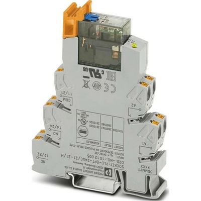 Phoenix Contact PLC-RPT- 24UC/21-21/MS Relé modul 2 přepínací kontakty 10 ks