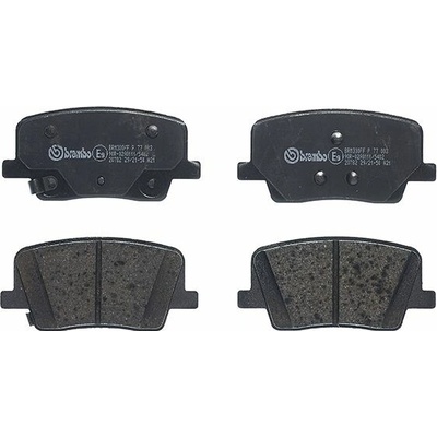 Sada brzdových platničiek kotúčovej brzdy BREMBO P 77 003