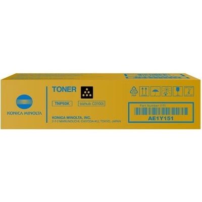 Konica Minolta TNP-93K AE1Y151 черен (black) оригинален тонер (AE1Y151)