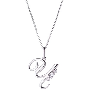 Silenti Jewelry Сребърно колие "Ч