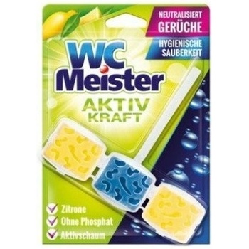 WC Meister Aktiv Kraft WC blok s vůní citrónu 45 g