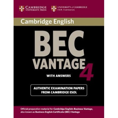 Cambridge BEC 4 Vantage Student Book