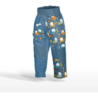 Takoy Panel se střihem 140 softshell kalhoty bagr modrý-NS-26277
