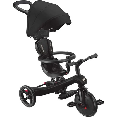 Детска триколка 4в1 globber explorer trike със сенник, черна