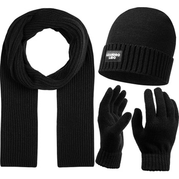 Leandro lido Мъжки комплект LEANDRO LIDO Epomeo Men Winter set 3 pieces black