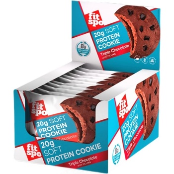 FIT SPO Soft Protein Cookie | with 8g Collagen & No Added Sugar [10 x 70 грама] Банан