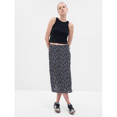 GAP Цветочна миди пола GAP GAP | Cheren | ЖЕНИ | S