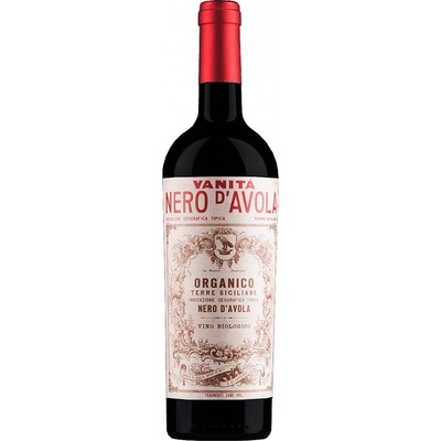 Vanita Nero d'Avola Sicilia IGT Organic červené 13% 0,75 l (čistá fľaša)