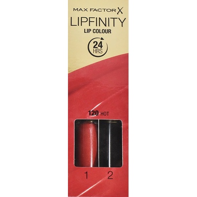 Max Factor Lipfinity Colour & Gloss rúž a lesk 140 Charming 6 ml