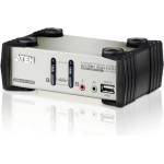 ATEN Kvm суич aten cs1732b, 2-портов, с аудио (aten-cs1732b-a7-g)