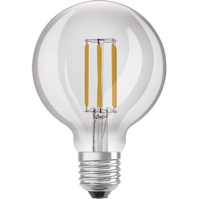 LEDVANCE LED žárovka E27 G95 4W = 60W 840lm 3000K Teplá bílá 320° Filament Ultra Efficient