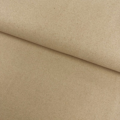 Kabátovina Flauš Wool - Béžová