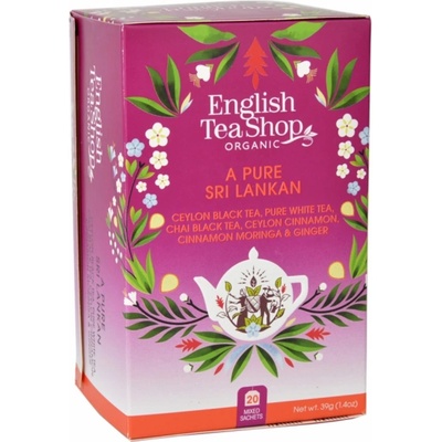 English Tea Shop Mix čajů Srí Lanka BIO 20 sáčků