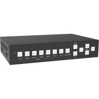 PROCONNECT Матричен превключвател hdmi, превключвател за презентации и kvm, двоен hdmi pc-pr-swb512mvp (pc-pr-swb512mvp)
