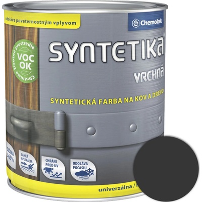 Chemolak Syntetika 2,5 l antracit