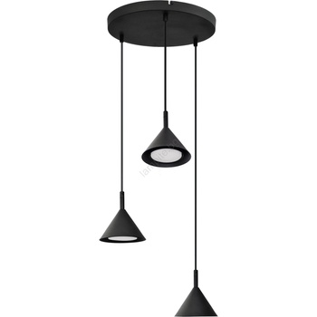 Image 1 of Helam Пендел ETNA 3xGX53/10W/230V черен (HE1601)