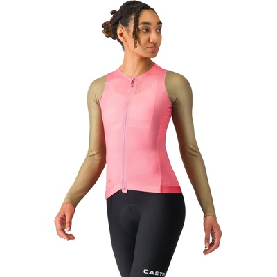 Castelli Corretto W LS jersey Rosa giro/ Elmwood