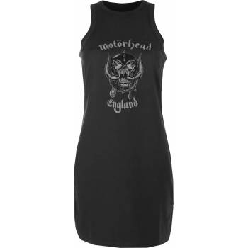 AMPLIFIED дамска рокля Motörhead - ENGLAND FITTED DRESS - ГРАФИТ - AMPLIFIED - ZAV832MH2