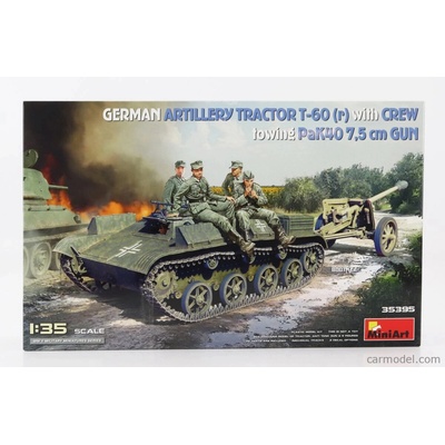 Miniart Tank T60 Tractor Nemecké vojenské delostrelectvo 1945 / 1:35