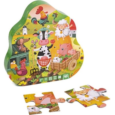 Eurekakids Детски пъзел Eurekakids - Ферма, 20 части (EU68217032)