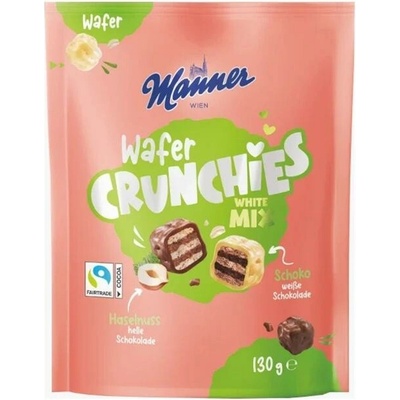 Manner Wafer Crunchies White 130 g