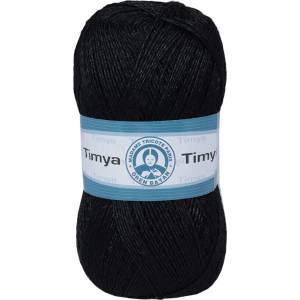 Madame Tricote Paris Timya 9999 Black Плетива прежда (0352-9999)