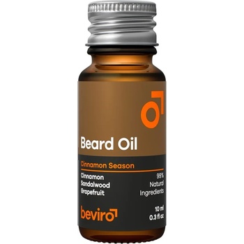 Beviro Beard Oil Cinnamon Season (10 ml) Олио за брада за път Масла за брада