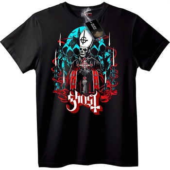 NOONEBRAND Тениска Ghost Band - M, White
