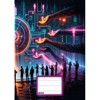 Reas Pack Sešit 444 A4 linkovaný Future