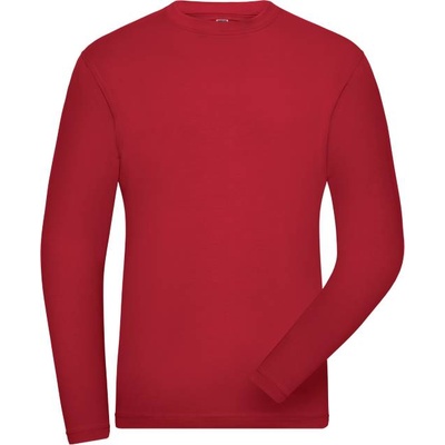 Daiber jn 1804 / Мъжка еластична тениска с дълъг ръкав - червена xxxl (02180400413)