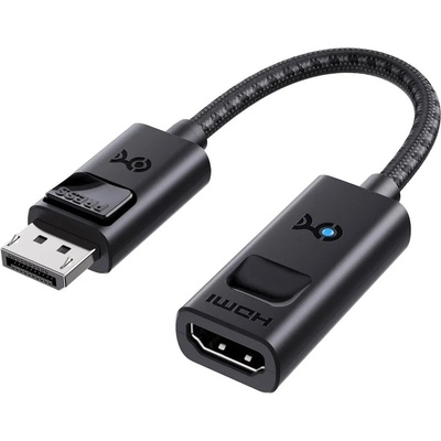 Cable Matters Адаптер Cable Matters 102101-BLK, от DisplayPort(м) към HDMI(ж), черен, 8K@60Hz (102101-BLK)
