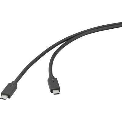 Renkforce RF-6830470 USB 3.2 Gen2x2 20 GBit/s USB-C ® zástrčka USB-C ® zástrčka 2m černý