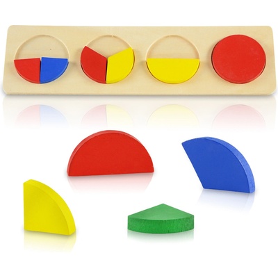 FunPlay FP 4831 motorická poznávanie tvarov mix tvarov 11ks farebné