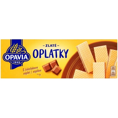 Opavia Zlaté oblátky čokoládové 146 g
