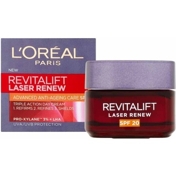 L'Oréal Revitalift Laser Renew denný krém proti vráskam SPF 20 50 ml